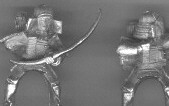 Mounted Samurai with bows