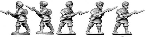 British Sikh infantry